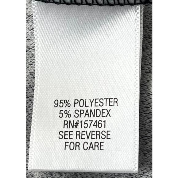 CROFT & BARROW SLEEVELESS ROUND NECK TOP, WOMENS, XXL, BLACK W/ WHITE POLKA DOTS - Picture 9 of 10